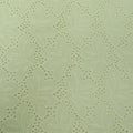 Cream Champagne Floral with Eyelet Embroidered Cotton Lace - Rex Fabrics