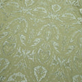 Ivory With White and Silver Abstract with Sequins Embroidered Tulle Fabric - Rex Fabrics