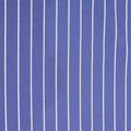 Blue with White Stripes Seersucker Ermenegildo Zegna Cloth Suiting Fabric - Rex Fabrics