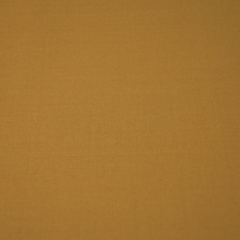 Mustard Solid Tasmanian Gabardine Loro Piana Fabric - Rex Fabrics
