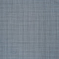 Light Grey and Blue Plaid Emenegildo Zegna Wool Suiting Fabric - Rex Fabrics
