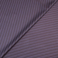 Black with Blue Stripes Royal Opera Wool Dormeuil Fabric - Rex Fabrics