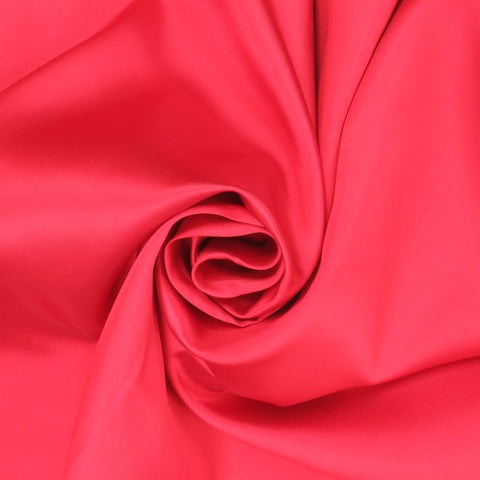 Red Solid Mikado Fabric - Rex Fabrics