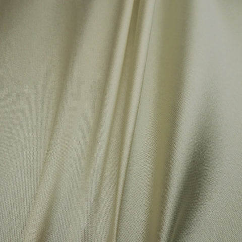Ivory Silk and Wool Woven Fabric - Rex Fabrics