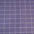 Blue Plaid Luxury Wool and Silk Jacketing Dormeuil Fabric - Rex Fabrics