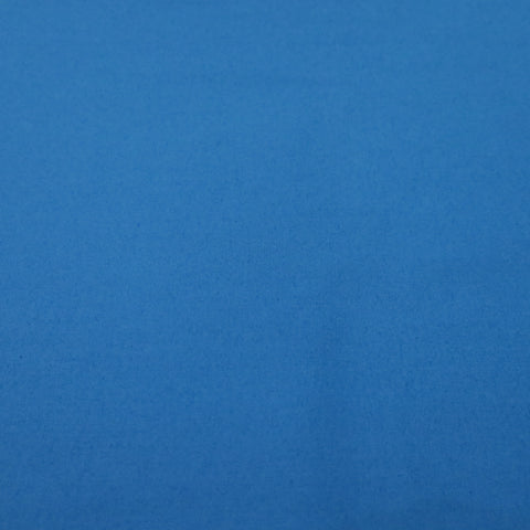 Aqua Solid Cotton Loro Piana Fabric - Rex Fabrics
