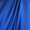 Royal Blue Silk and Wool Woven Fabric - Rex Fabrics