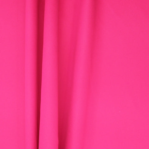 Hot Pink Solid Mikado Fabric - Rex Fabrics