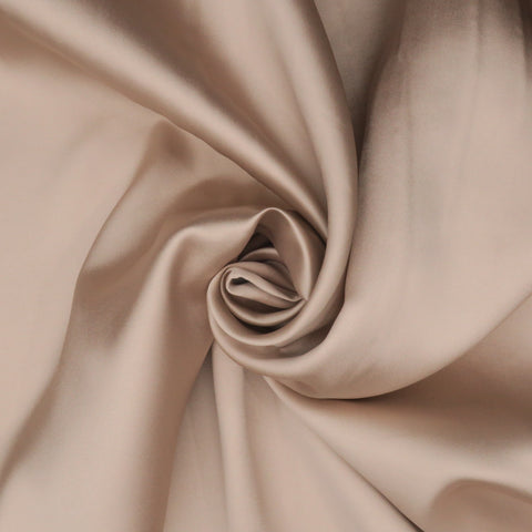 Beige Solid Mikado Fabric - Rex Fabrics