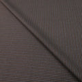 Charcoal and Yellow Stripe Wool Loro Piana Fabric - Rex Fabrics
