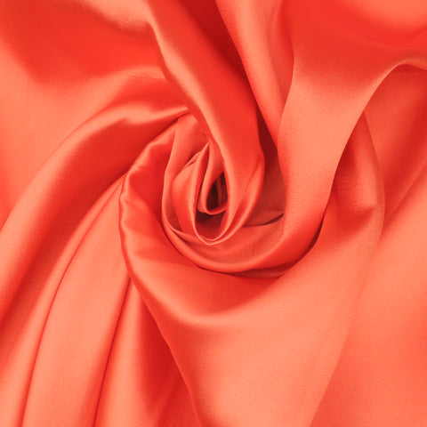 Orange Solid Mikado Fabric - Rex Fabrics