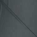 Dark Grey Solid Super 130's Elastik Blend Ariston Fabric - Rex Fabrics