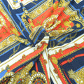 Keys Butterflies and Arabesque Prints Rayon Fabric - Rex Fabrics