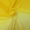 Yellow to Mustard Degradé Ombré Sheer Chiffon Polyester Fabric - Rex Fabrics