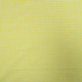 Yellow and White Shepards Check Cotton Blended Broadcloth - Rex Fabrics
