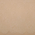 Ivory and Gold Floral Corded Embroidered Chantilly Lace - Rex Fabrics