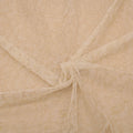 Ivory and Gold Floral Corded Embroidered Chantilly Lace - Rex Fabrics