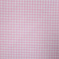Pink and White Shepards Check Cotton Blended Broadcloth - Rex Fabrics