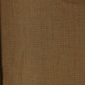 Brick Brown Windowpane Worsted Wool Suiting Fabric - Rex Fabrics