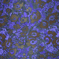 Dark Purple Floral Textured Brocade Fabric - Rex Fabrics