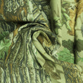 Green Foliage on a Green Background Printed Cotton - Rex Fabrics