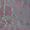 Pink with Silver Textured Brocade Fabric - Rex Fabrics