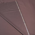Dark Brown Solid Plain Loro Piana Super 150's Merino Wool Fabric - Rex Fabrics