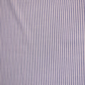 Blue and White Stripe Loro Piana Cashmere Cloud Fabric - Rex Fabrics