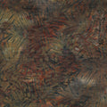 Brown and Dark Teal Textured Abstract Brocade Fabric - Rex Fabrics