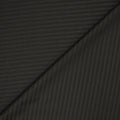 Brown Striped Suiting Fabric Super 150's Wool and Cashmere Suiting Fabric - Rex Fabrics