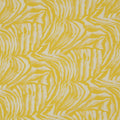 Yellow and Ivory Zebra Textured Brocade Fabric - Rex Fabrics
