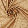 Gold Florals Lurex Thread Brocade Fabric - Rex Fabrics