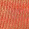 Burnt Orange and Gold Lurex Thread Houndstooth Brocade Fabric - Rex Fabrics