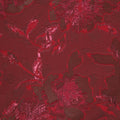 Old Mahogany Wine Abstract Brocade Fabric - Rex Fabrics