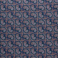 Orange, Pink, Teal and Blue Paisley Printed Viscose Lining - Rex Fabrics