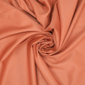 Persian Orange Solid Silk & Wool Blend Fabric - Rex Fabrics