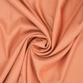 Blue & Salmon Solid Double Faced Silk & Wool Blend Fabric - Rex Fabrics