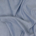 Blue and White Waves 100% Fine Shirting Cotton Fabric - Rex Fabrics
