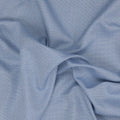 Blue White and Silver Diagonal Stripes 100% Fine Shirting Cotton Fabric - Rex Fabrics