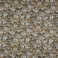 Dark Champaign Foxes Animal Print Stretch Printed Satin Silk Fabric - Rex Fabrics