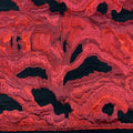 Red Abstract Textured Brocade Fabric - Rex Fabrics