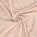 Light Pink Abstract Texture Threaded Tweed Boucle - Rex Fabrics