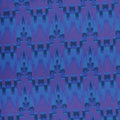 Fuchsia Blue and Navy Abstract Double Faced Textured Brocade Fabric - Rex Fabrics