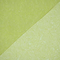 Pale Yellow and White Double Face Reversible Abstract Textured Brocade Fabric - Rex Fabrics