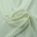 Solid Doppio Raso TP AVORIO Ivory Plain Double Satin Fabric - Rex Fabrics