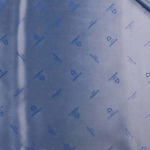 Sky Blue Translucent Solid Acetate Viscose Dormeuil Exclusive Lining - Rex Fabrics