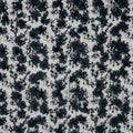 Black Pearls Sequins 3D Florals on Embroidered Tulle Fabric - Rex Fabrics