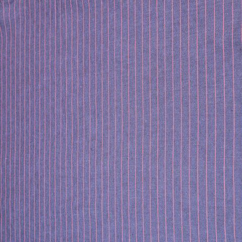 Blue Jean Look Stripe Outlet Linen Suiting Holland & Sherry Fabric - Rex Fabrics
