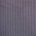 Charcoal Grey with White Chalk Stripes Escorial Holland & Sherry Fabric - Rex Fabrics