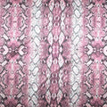 Magenta Snake Skin Animal Print Charmeuse Polyester Fabric - Rex Fabrics